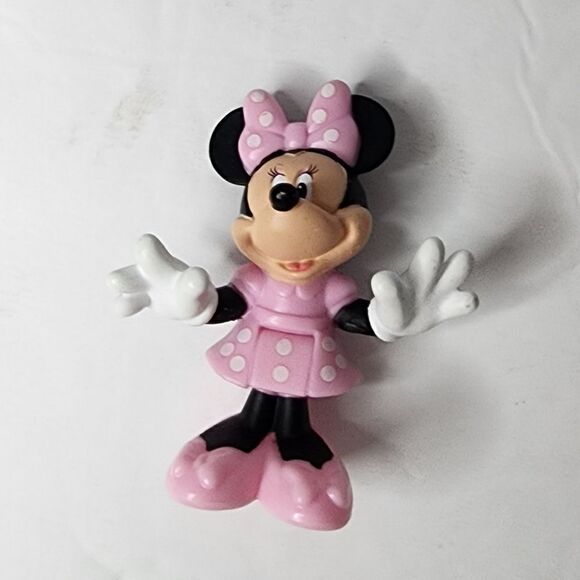 Minnie Mouse Mattel pink Mickey Mouse Disney toy figure - Picture 1 of 4